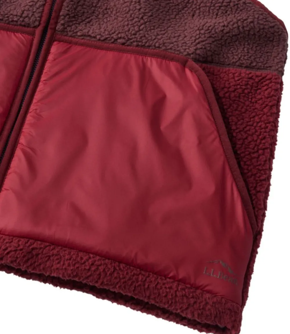 "Women's Mountainside Fleece Vest, Colorblock"-L.L.Bean Discount