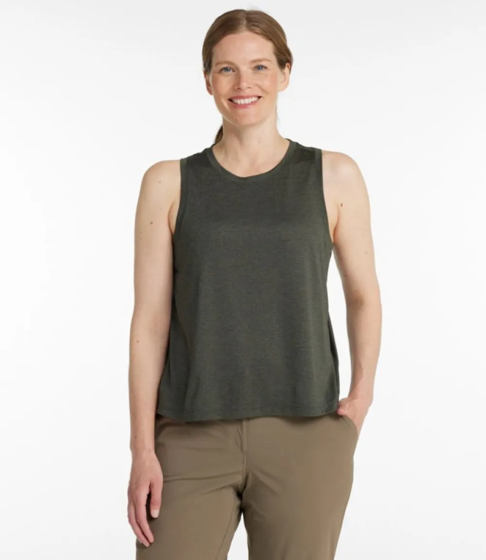 "Women's Movement Essential Tank, Cropped"-L.L.Bean Discount
