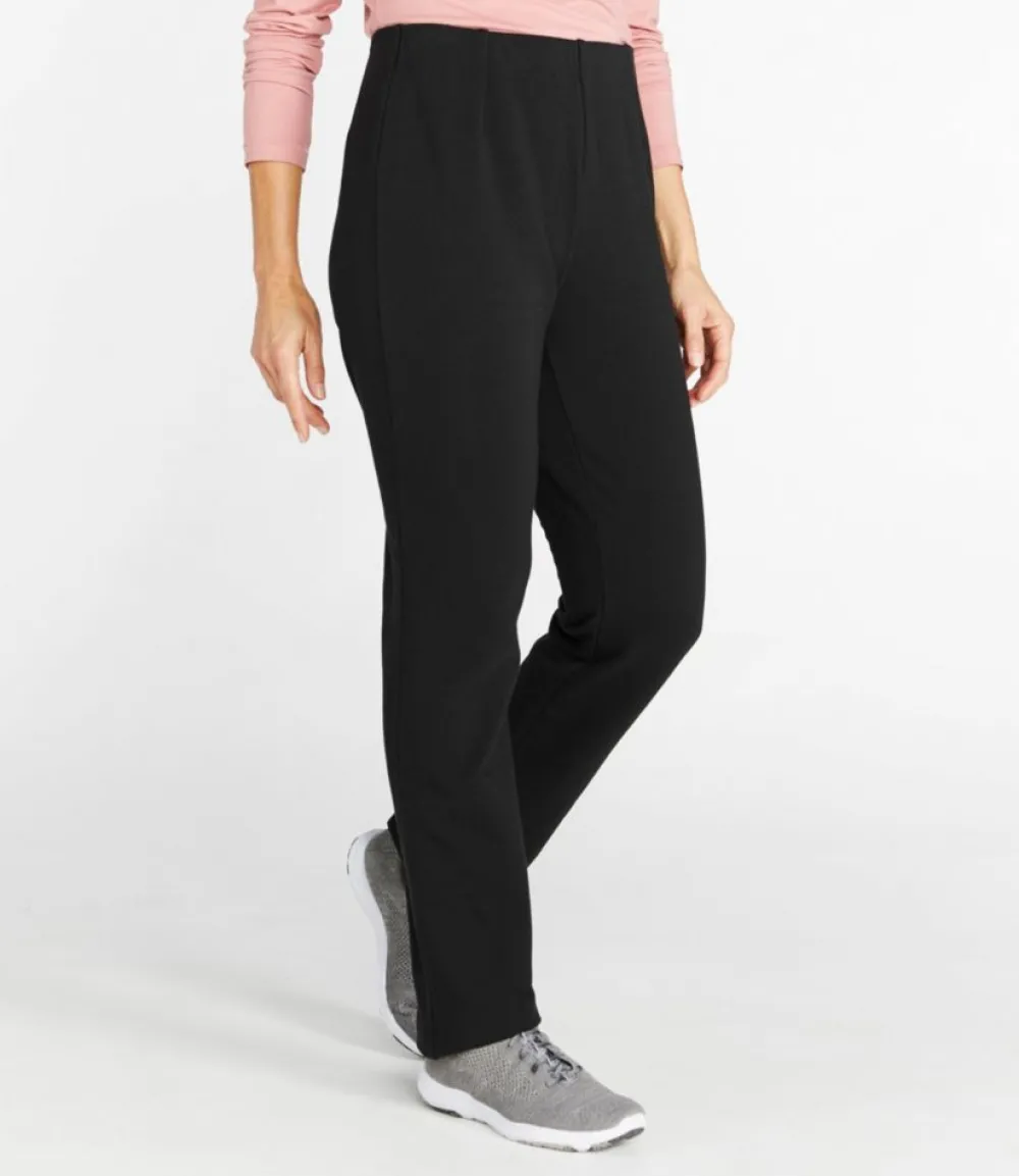 "Women's Perfect Fit Pants, Fleece-Backed Slim-Leg"-L.L.Bean Best