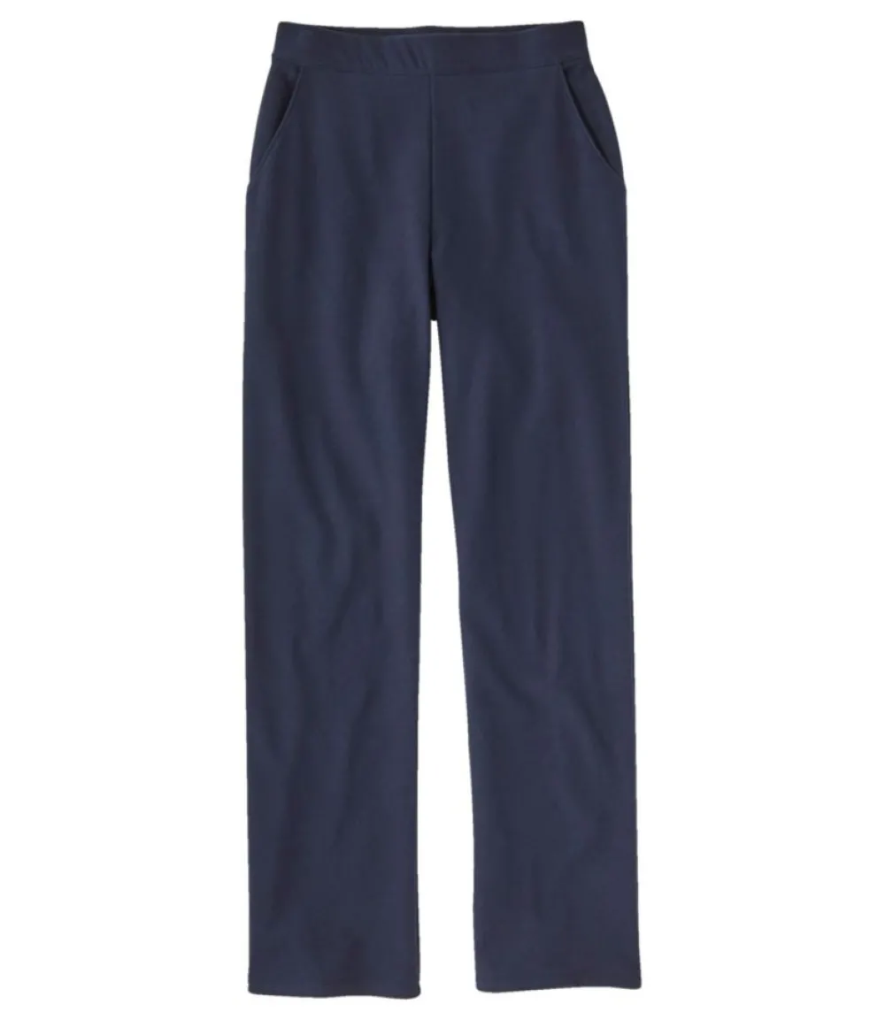 "Women's Perfect Fit Pants, Fleece-Backed Straight-Leg"-L.L.Bean Hot