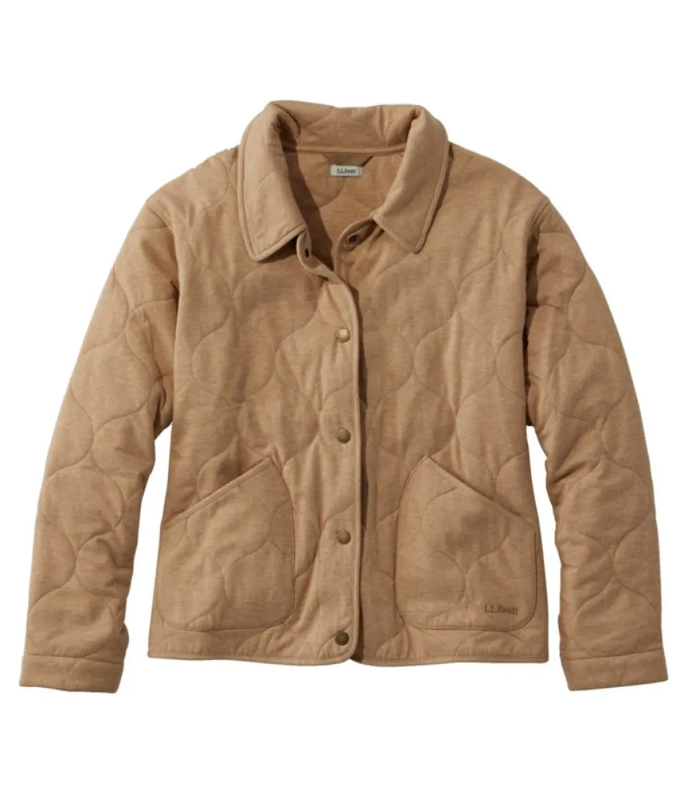 "Women's Quilted Knit Jacket"-L.L.Bean Store