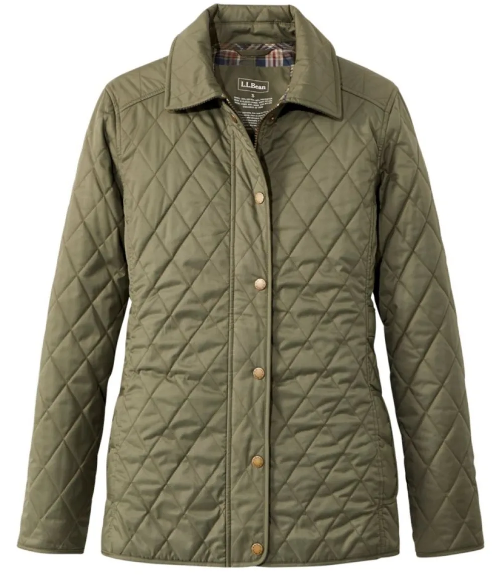 "Women's Quilted Riding Jacket"-L.L.Bean Best