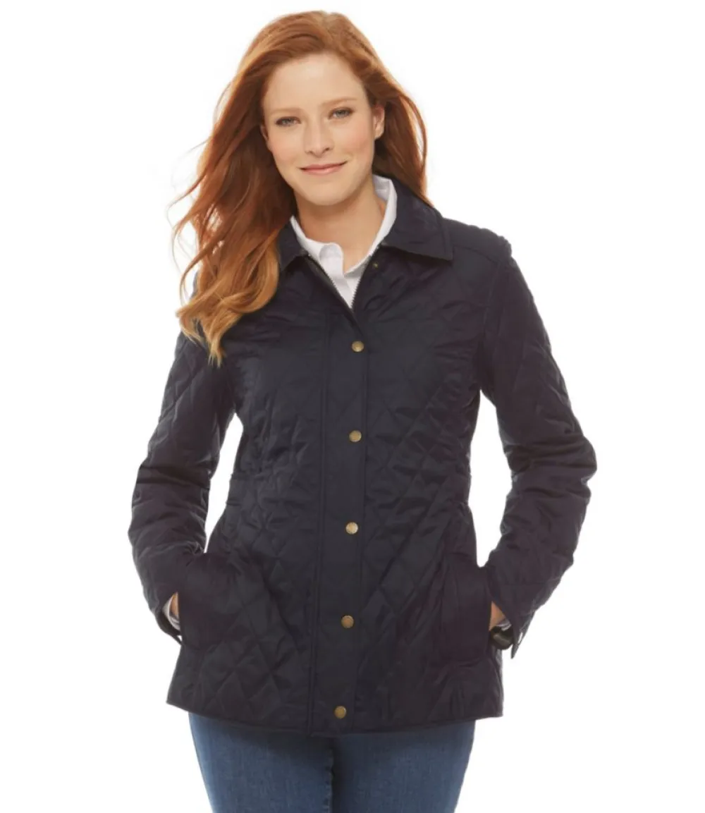 "Women's Quilted Riding Jacket"-L.L.Bean Best