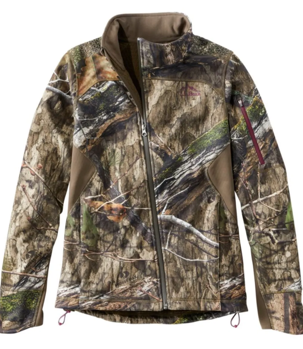 "Women's Ridge Runner Soft-Shell Jacket, Camo"-L.L.Bean Cheap