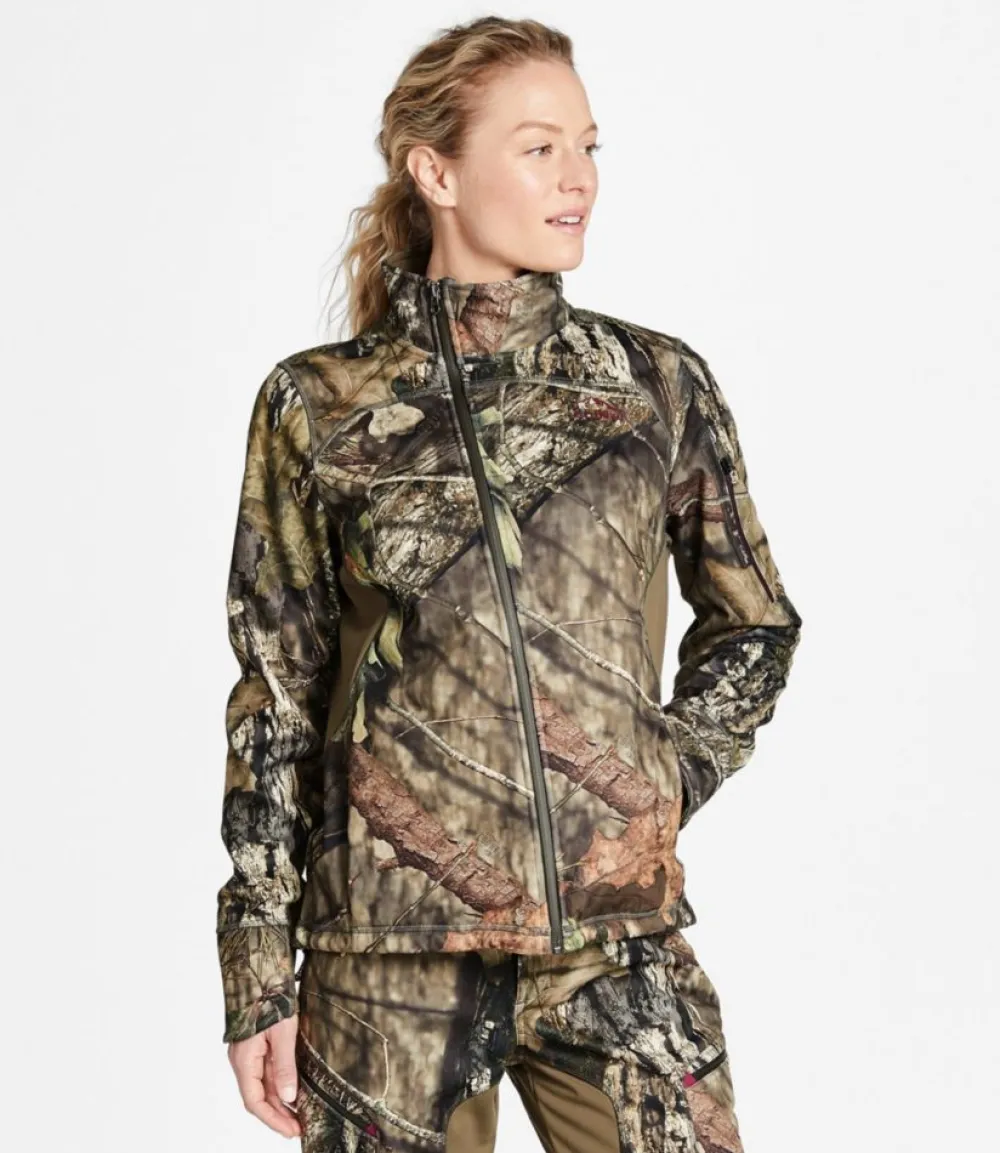 "Women's Ridge Runner Soft-Shell Jacket, Camo"-L.L.Bean Cheap