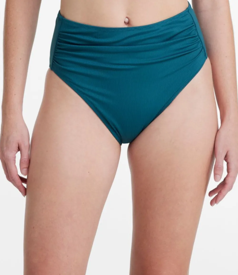 "Women's Sea Cove Swimwear, High-Waist Brief"-L.L.Bean Discount