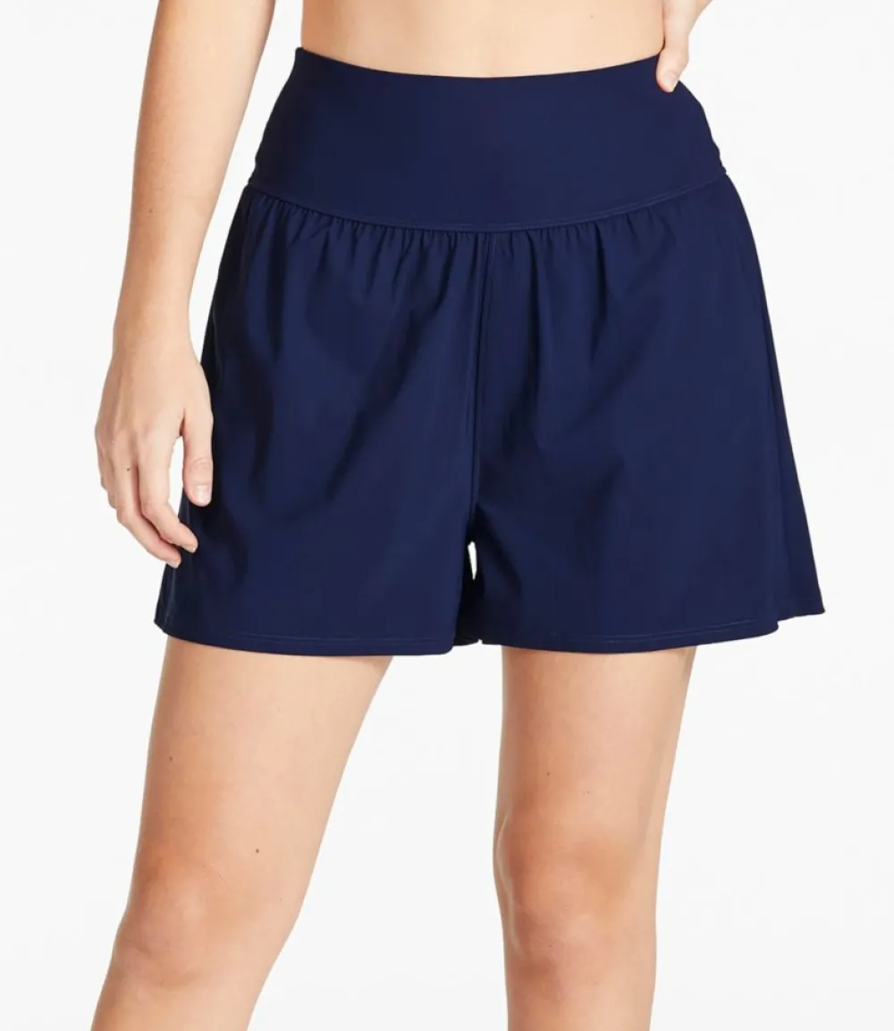 "Women's Shaping Swimwear, Soft-Drape Swim Shorts"-L.L.Bean Flash Sale