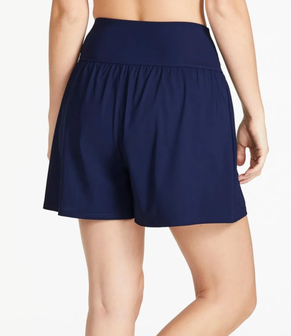 "Women's Shaping Swimwear, Soft-Drape Swim Shorts"-L.L.Bean Flash Sale