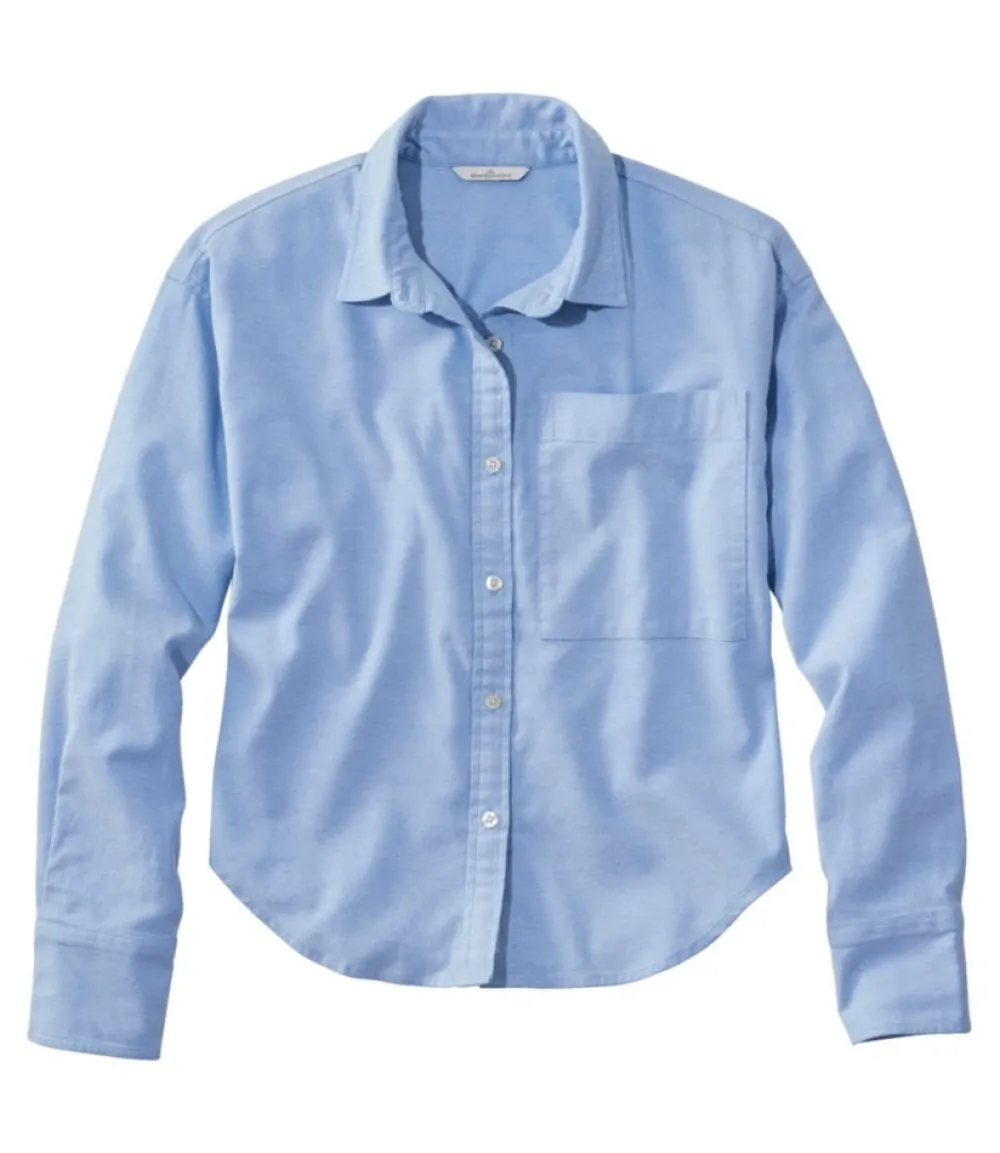 "Women's Signature Boyfriend Oxford Shirt"-L.L.Bean Best Sale