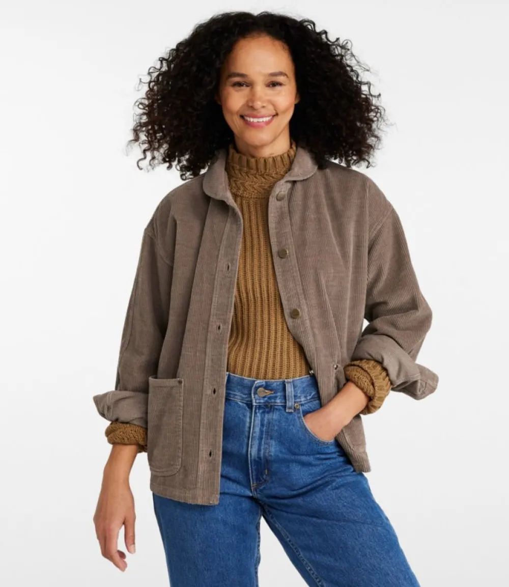"Women's Signature Corduroy Chore Shirt"-L.L.Bean Best Sale