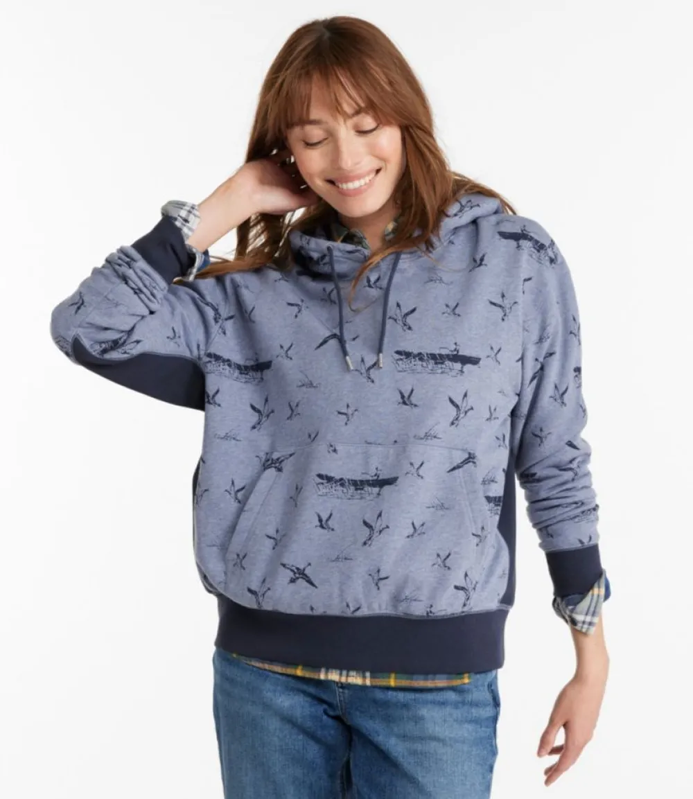 "Women's Signature Heritage Hooded Sweatshirt, Pattern"-L.L.Bean Clearance