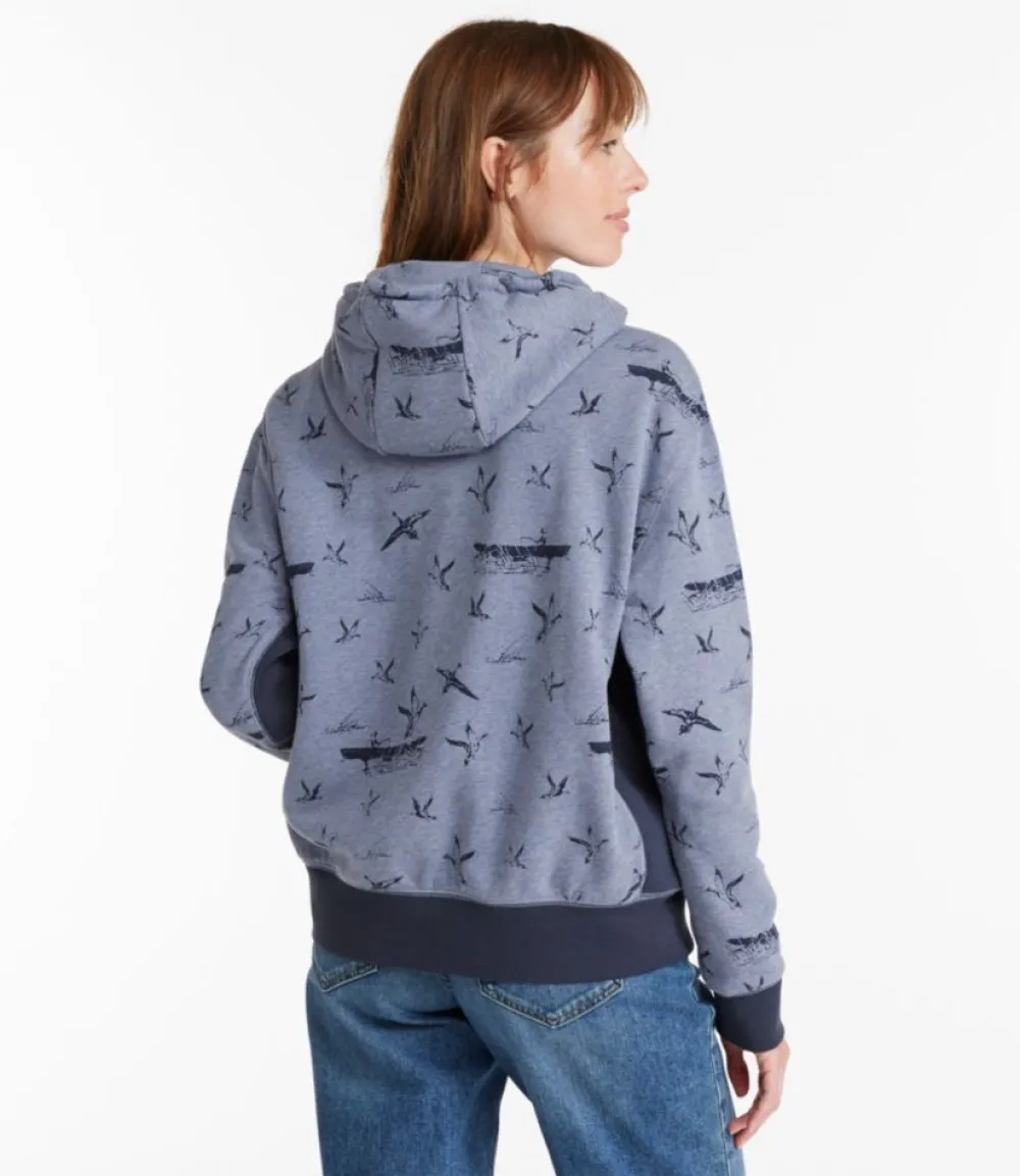 "Women's Signature Heritage Hooded Sweatshirt, Pattern"-L.L.Bean Clearance