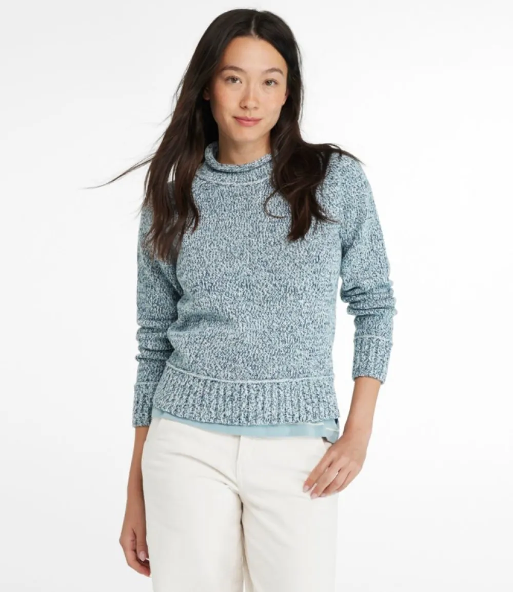 "Women's Signature Original Cotton Sweater, Rollneck"-L.L.Bean Best Sale