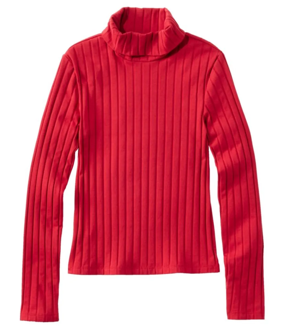 "Women's Signature Ribbed Turtleneck"-L.L.Bean Outlet