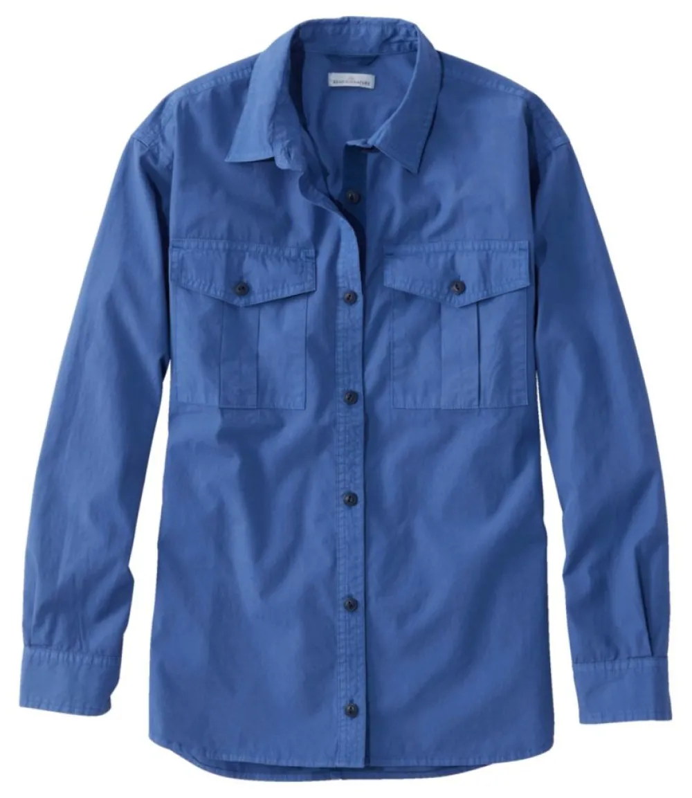 "Women's Signature Soft Poplin Shirt"-L.L.Bean Discount