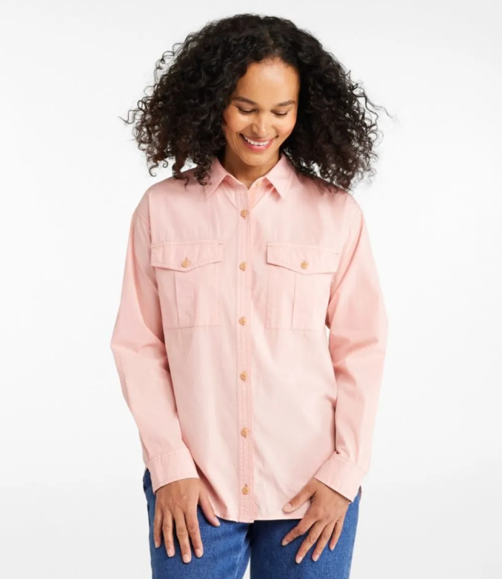 "Women's Signature Soft Poplin Shirt"-L.L.Bean Discount