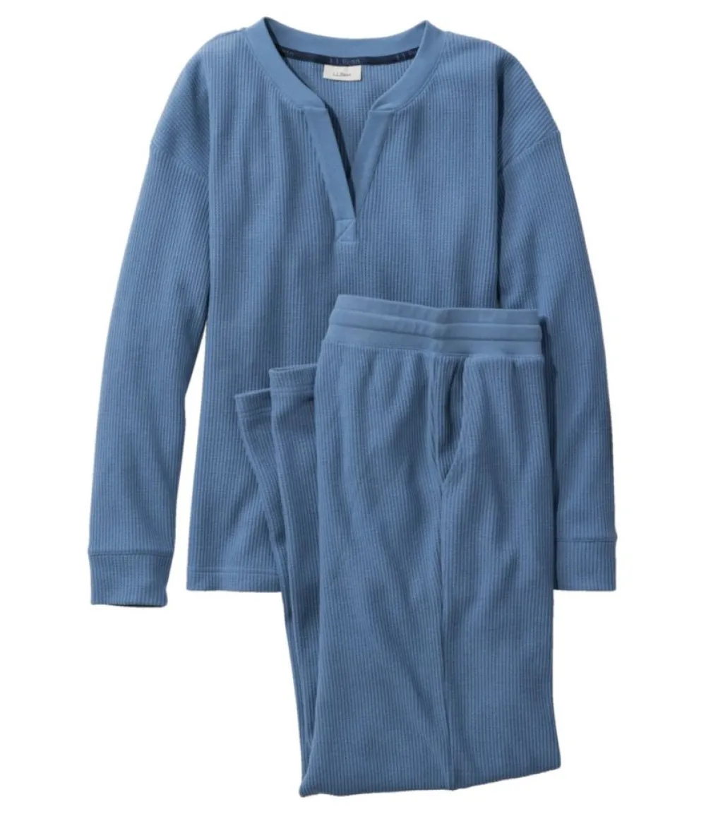 "Women's Soft Waffle Sleep Set"-L.L.Bean Outlet