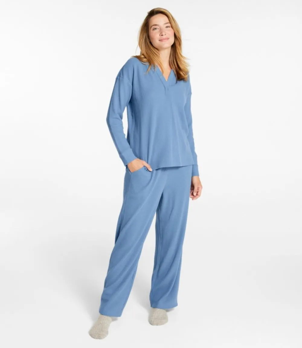"Women's Soft Waffle Sleep Set"-L.L.Bean Outlet