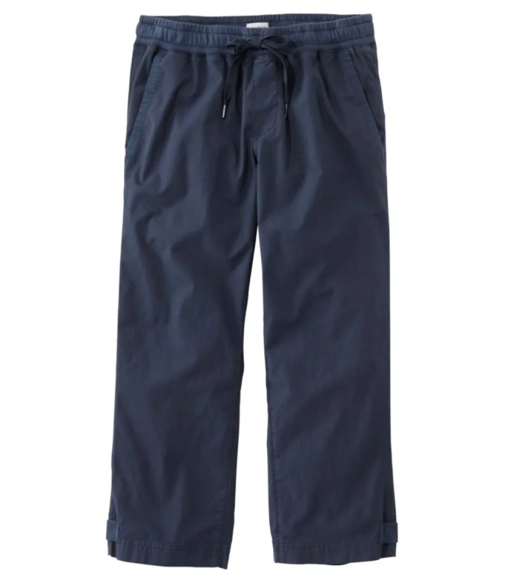 "Women's Stretch Ripstop Pull-On Capri Pants, Slim-Leg"-L.L.Bean Online