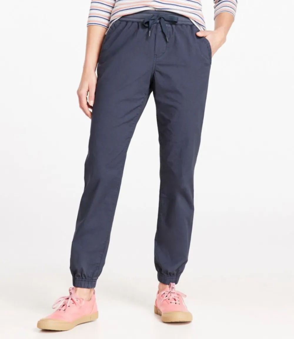"Women's Stretch Ripstop Pull-On Pants, Slim-Leg Jogger"-L.L.Bean Best Sale