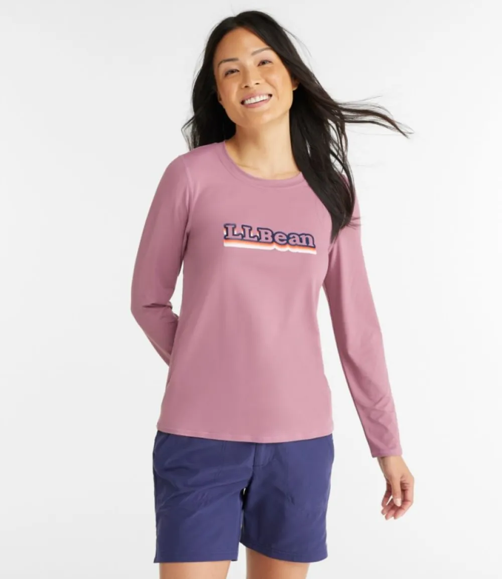 "Women's SunSmart® UPF 50+ Sun Shirt, Graphic"-L.L.Bean Store