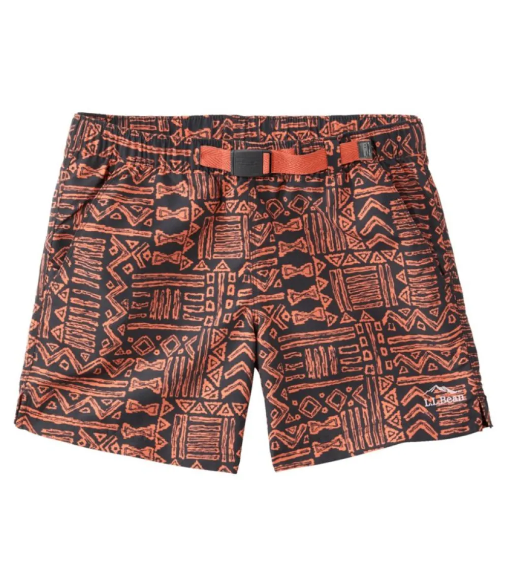 "Women's Supplex Belted Shorts, Print"-L.L.Bean Clearance