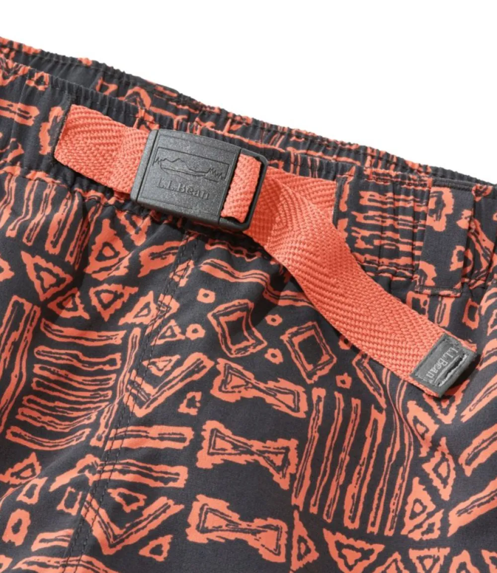 "Women's Supplex Belted Shorts, Print"-L.L.Bean Clearance