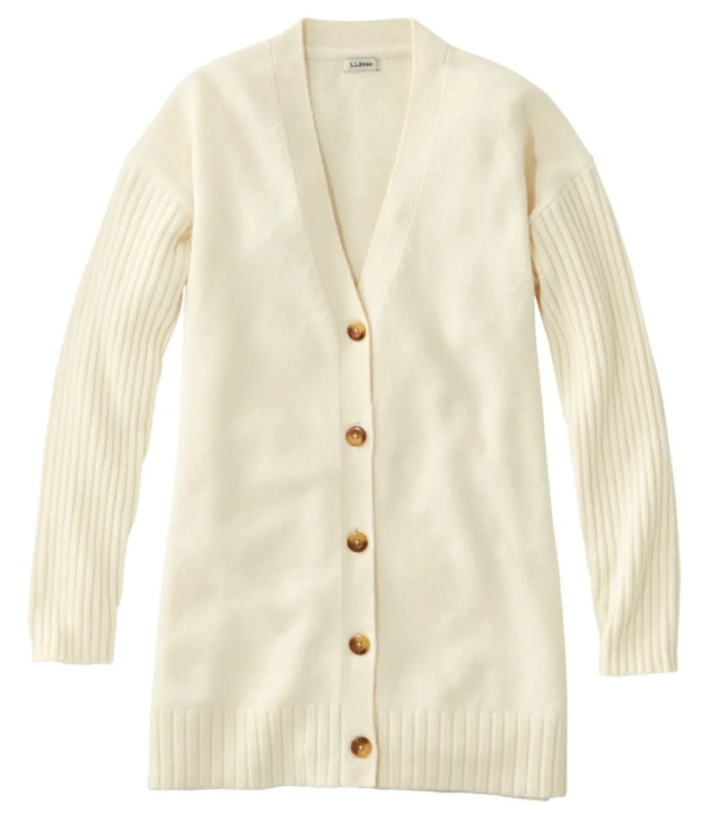 "Women's The Essential Sweater, Cocoon Cardigan"-L.L.Bean Outlet