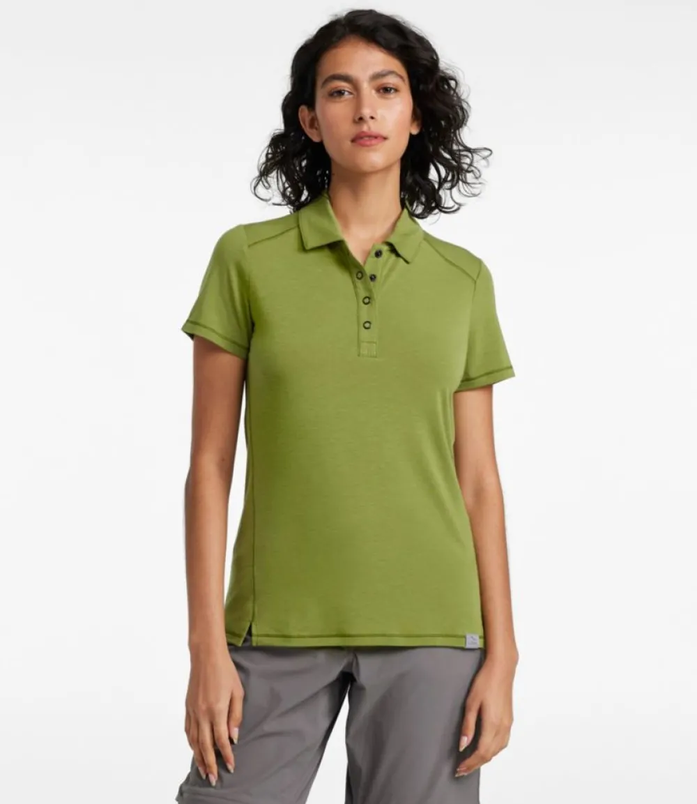 "Women's Tropicwear Comfort Polo, Short-Sleeve"-L.L.Bean Cheap