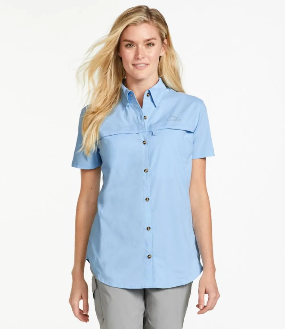 "Women's Tropicwear Shirt, Short-Sleeve"-L.L.Bean Hot