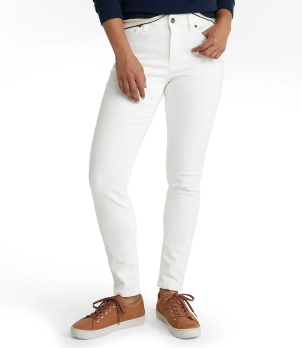 "Women's True Shape Jeans, High-Rise Skinny-Leg Colors"-L.L.Bean Best Sale
