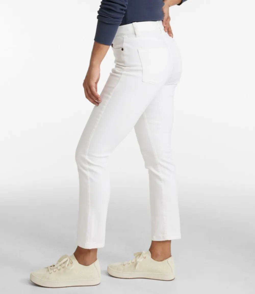 "Women's True Shape Jeans, High-Rise Slim-Leg Ankle Colors"-L.L.Bean Hot