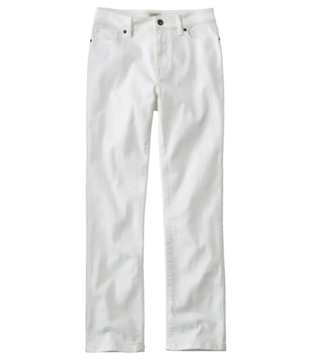 "Women's True Shape Jeans, High-Rise Slim-Leg Ankle Colors"-L.L.Bean Hot