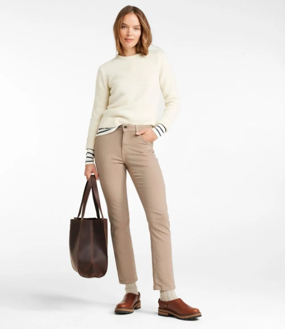 "Women's True Shape Jeans, High-Rise Slim-Leg Ankle Colors"-L.L.Bean Hot