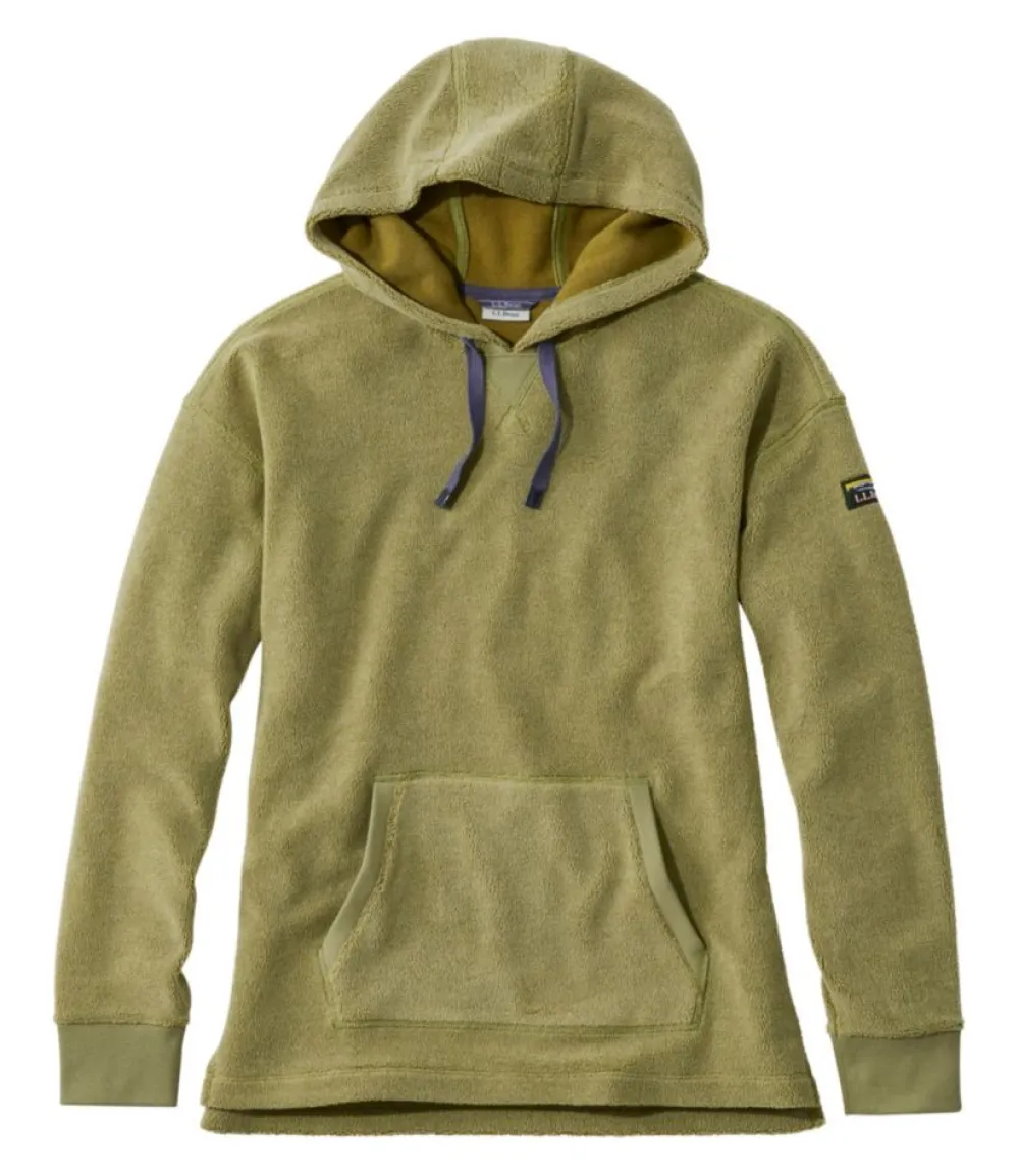 "Women's Tumbled Sherpa, Hooded Pullover"-L.L.Bean Shop