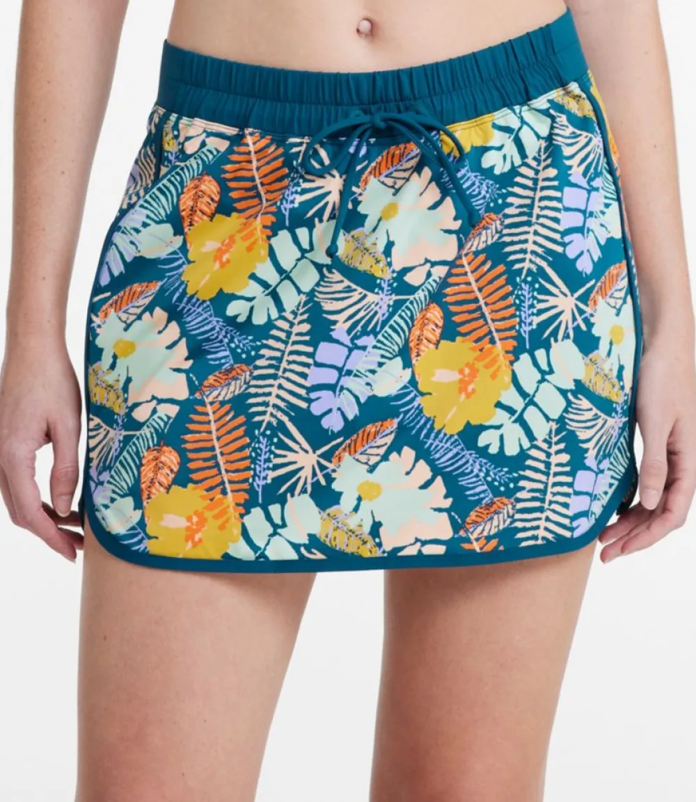 "Women's UPF 50+ Knit Skort, Print"-L.L.Bean Best