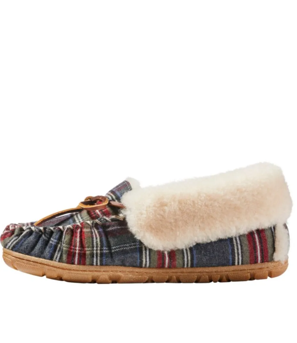 "Women's Wicked Good Moccasins, Plaid"-L.L.Bean Flash Sale